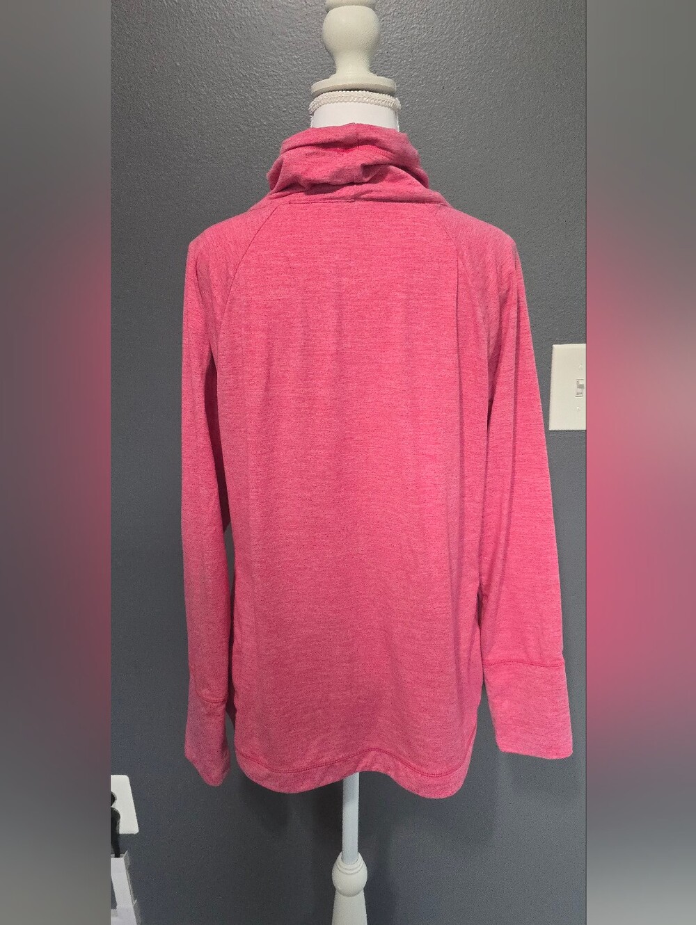 Tommy Bahama ISLANDZONE Cowl Neck Lightweight Hoodie - Picture 3 of 6